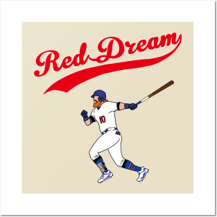 Red Dream-Justin Turner Posters and Art